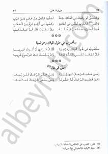 ديوان الامام الشافعي | Divanü'ş-Şafi'i